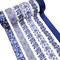 Wrapables Blue and White Porcelain Vintage Floral Chinoiserie Washi Tape Set for DIY, Arts and Crafts, Scrapbooking, Journals, Gift Wrapping (12 Rolls)